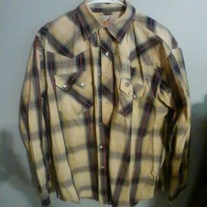 Size large Wrangler Western shirt